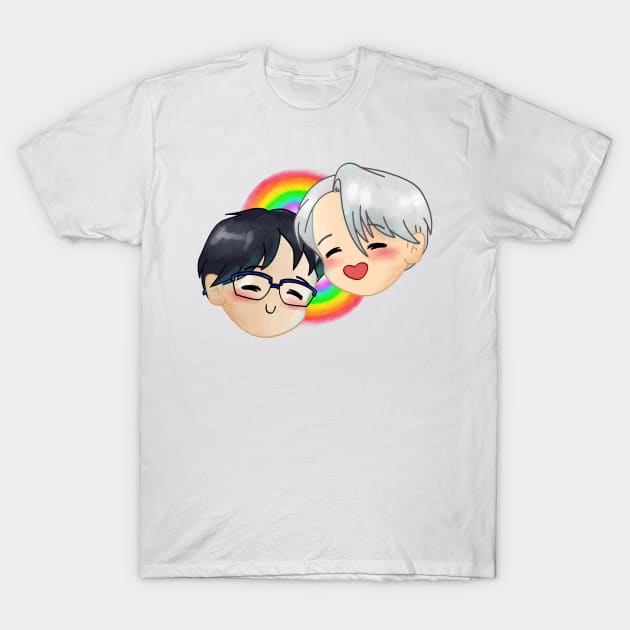 Yuri and Viktor T-Shirt by tiranocyrus